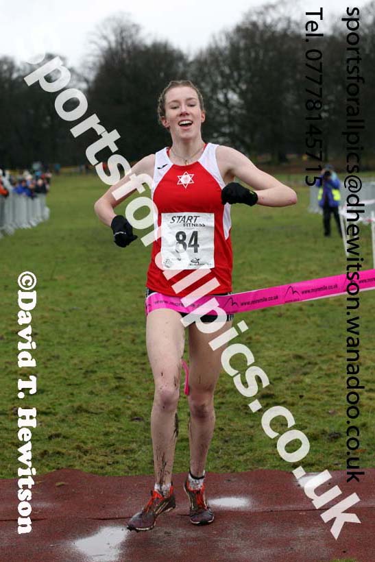 Womens under-20a  Northern Cross Country, Knowsley Safari Park. Photo: David T. Hewitson/Sports for All Pics
